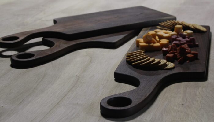 Handcrafted Black Walnut Charcuterie Board (large) - Image 4