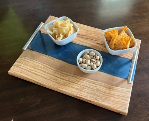 Mediterranean olive wood boards