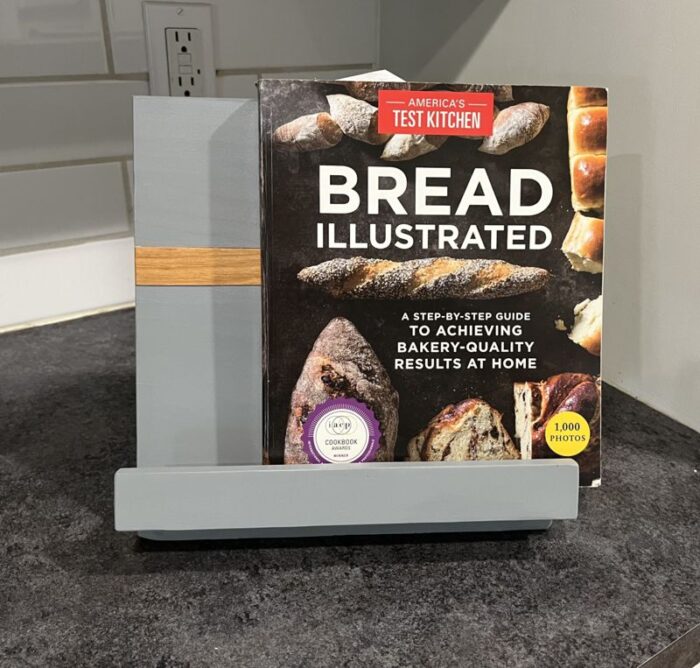 Handcrafted Cookbook Stand