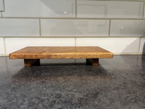 handmade wooden table riser